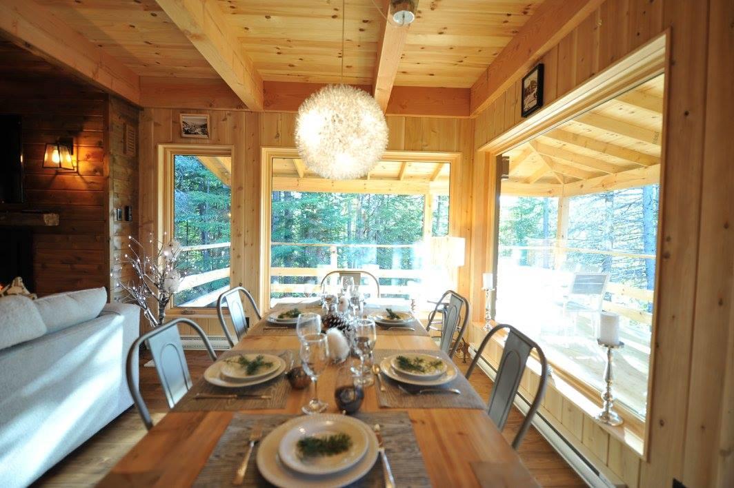 Les Bouleaux - Les Chalets Spa Canada La Malbaie Esterno foto
