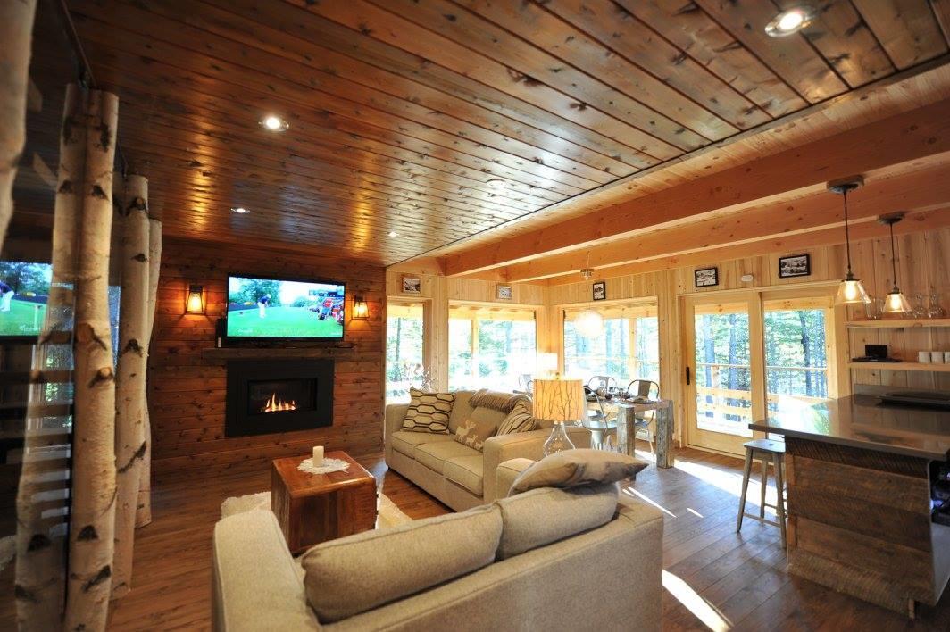 Les Bouleaux - Les Chalets Spa Canada La Malbaie Esterno foto
