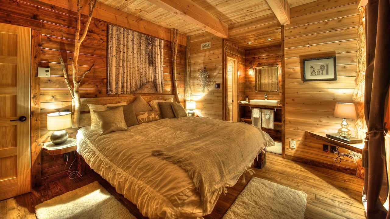 Les Bouleaux - Les Chalets Spa Canada La Malbaie Esterno foto