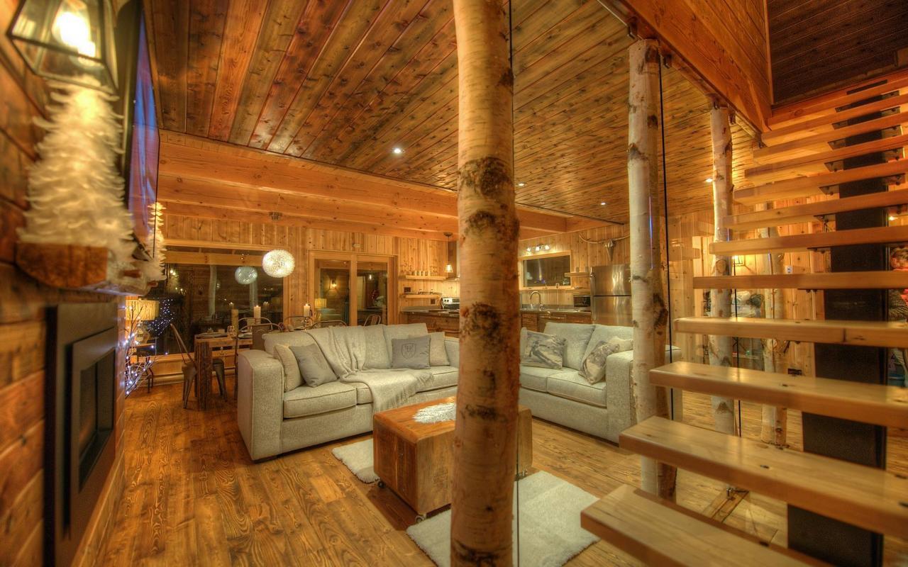Les Bouleaux - Les Chalets Spa Canada La Malbaie Esterno foto
