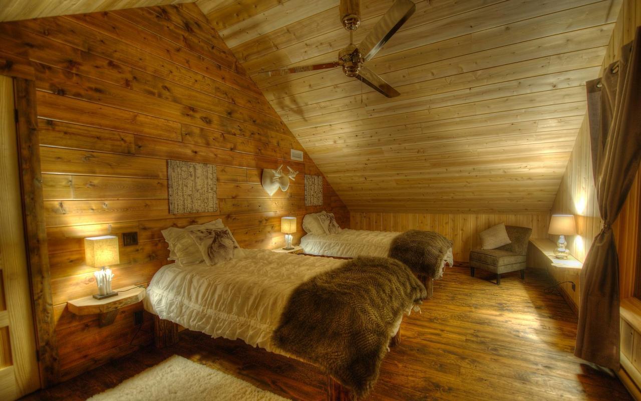 Les Bouleaux - Les Chalets Spa Canada La Malbaie Esterno foto